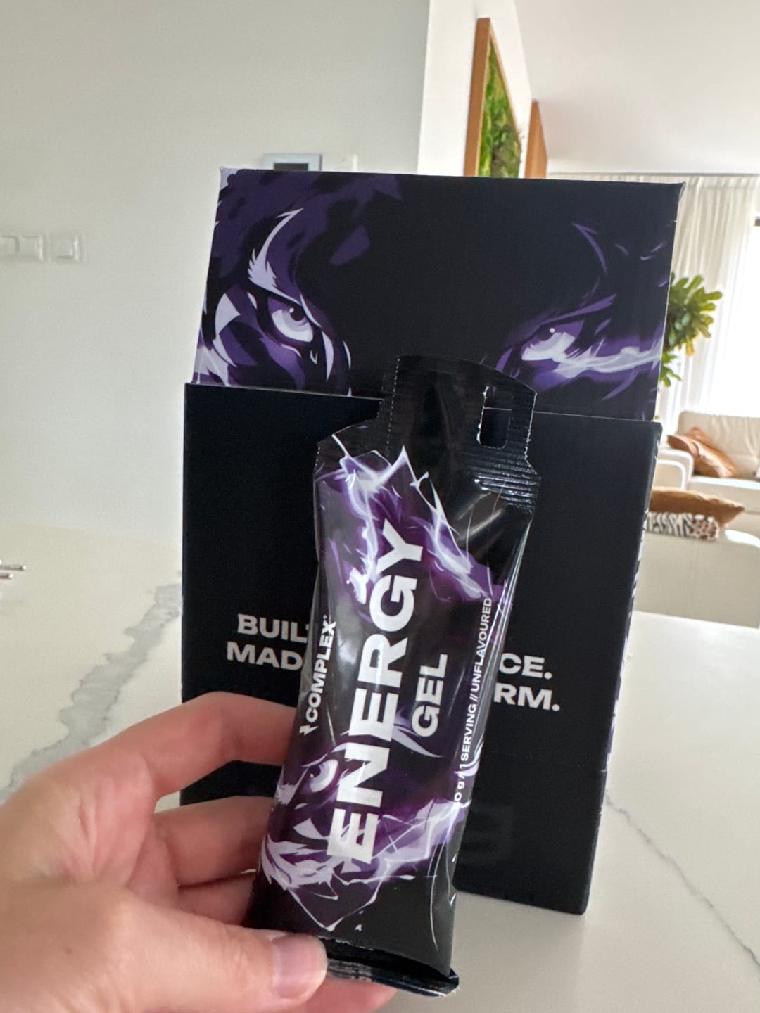 Customer photo review of Dual-Carb Energy Gel | 12 Pack