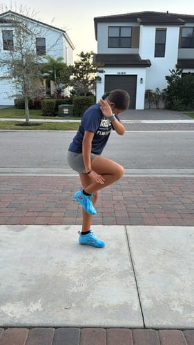 Customer photo review of Kool-Aid 'Mixed Berry' Cleats — Quantum Speed by Phenom Elite