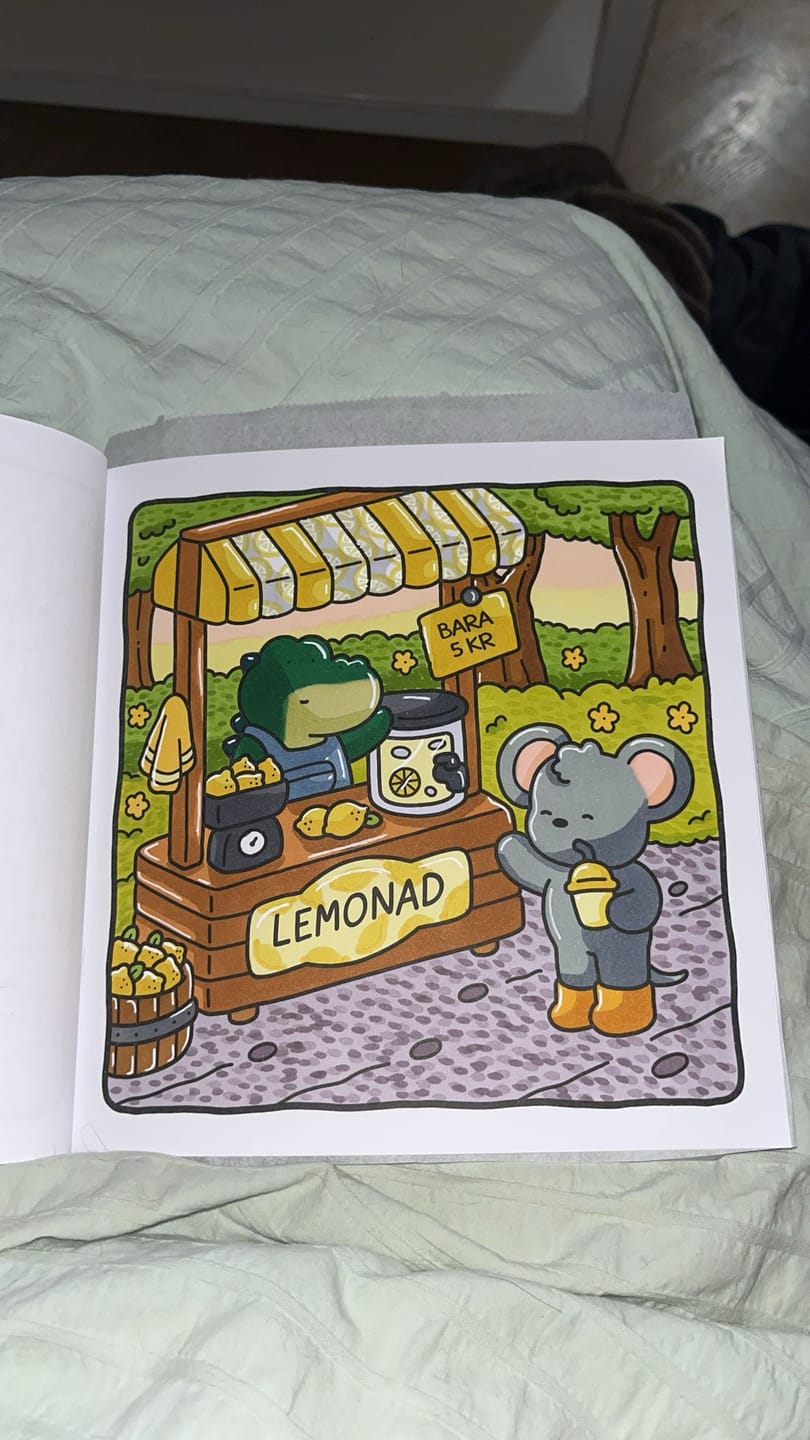 Customer photo review of Ohuhu Honolulu Brush Markers - Large Set