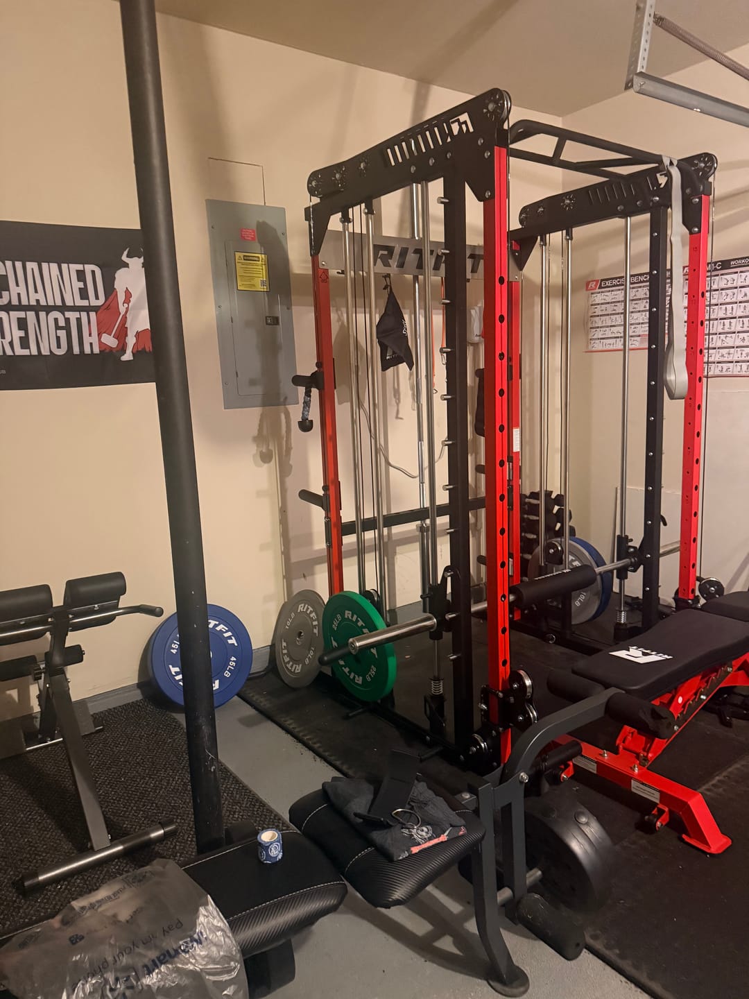 Customer photo review of RitFit PVC-Coated Round Dumbbells in Pairs