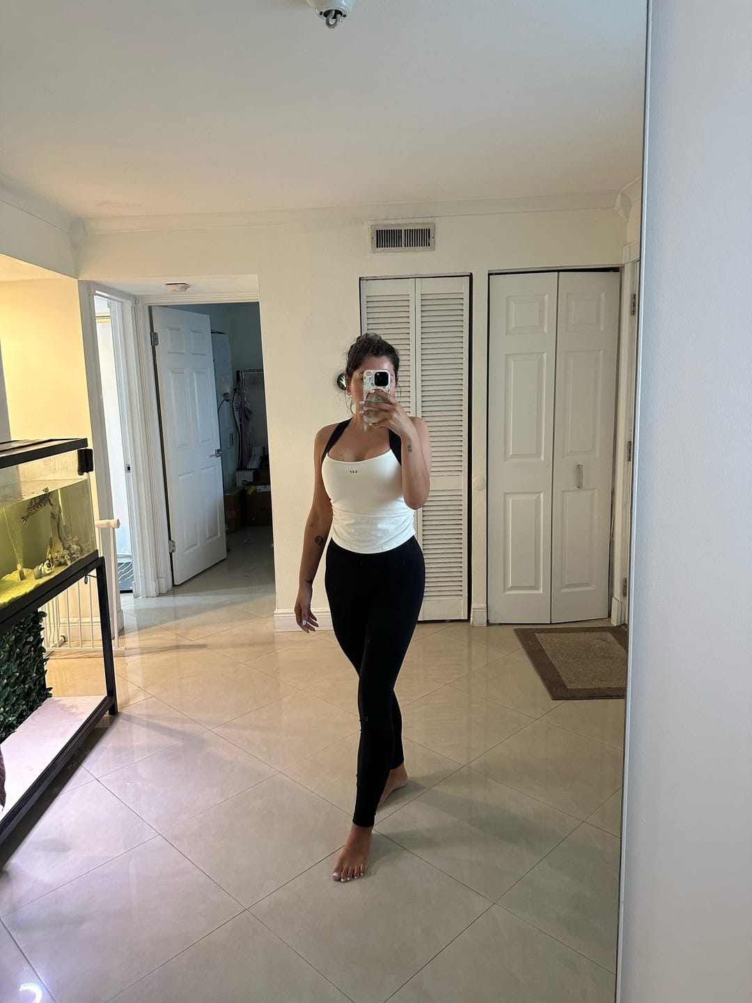 Customer photo review of The Sculpt Tank / Cream-Black