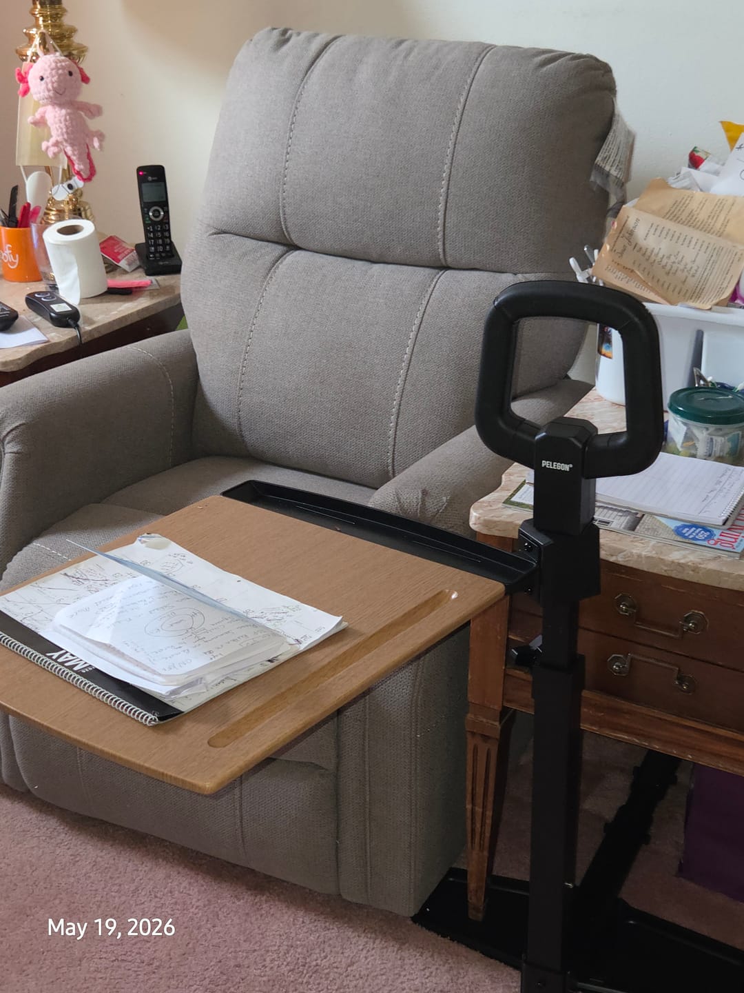 Customer photo review of Independence Tray Table