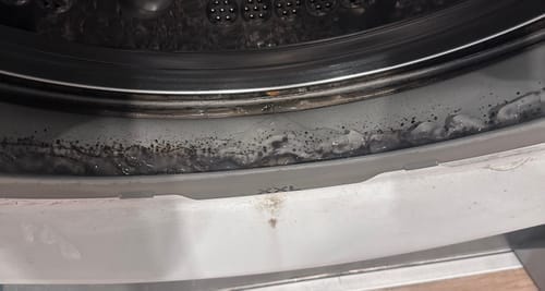 Customer photo review of GLASSGUARD® Miracle Mould Removal Gel
