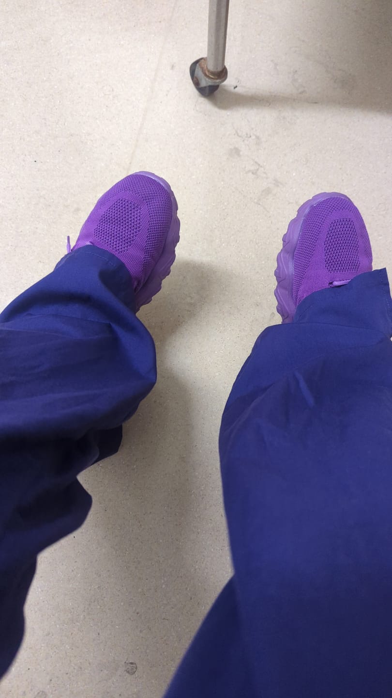 Customer photo review of Ortho Pro 1.0 - Purple