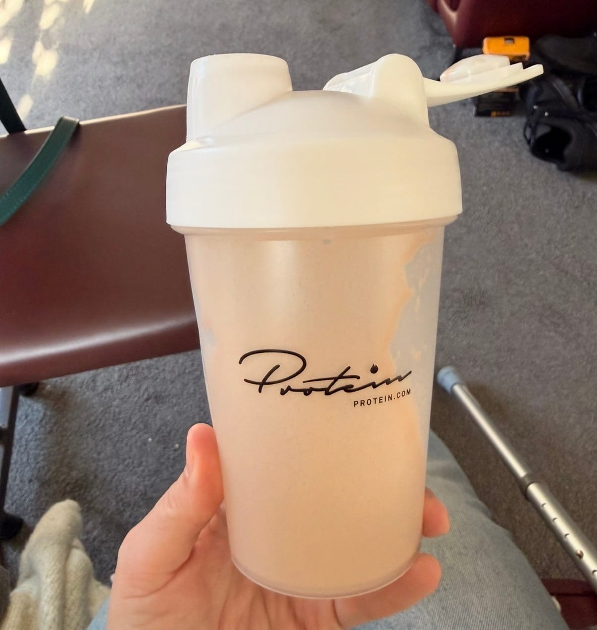 Customer photo review of Clear Whey Protein Powder