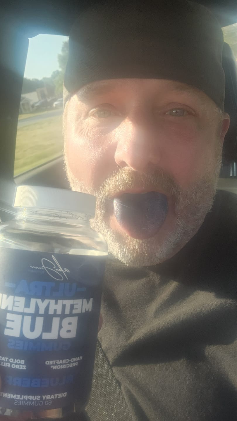 Customer photo review of Ultra Methylene Blue Gummies (60 Gummies)