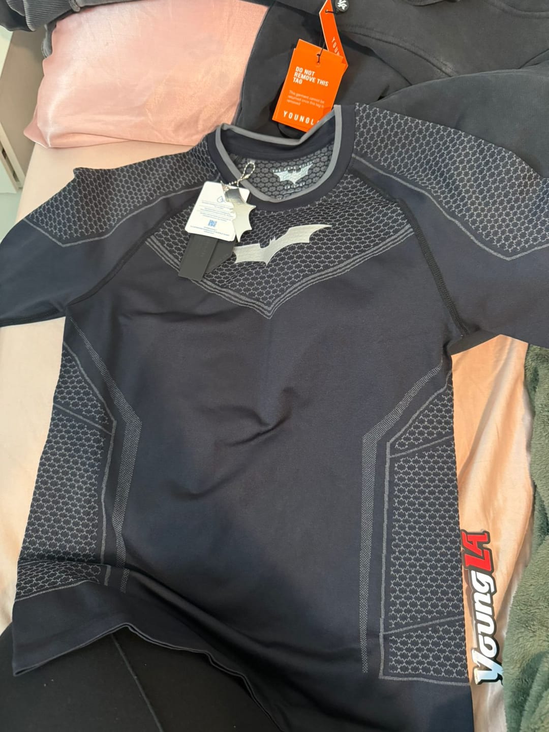 Customer photo review of 8004 - Batman Compression Longsleeves