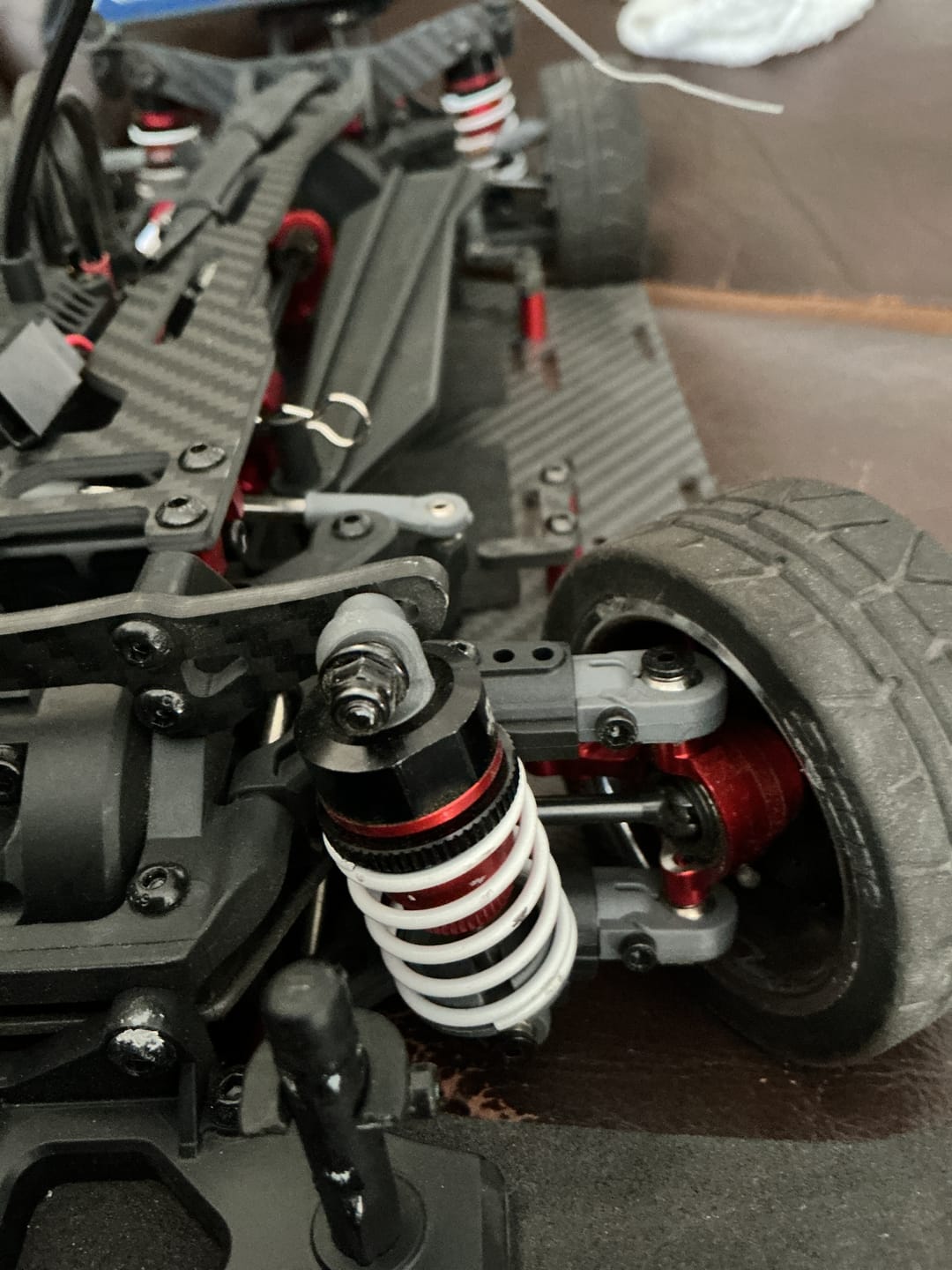 Customer photo review of Front Steering Hub Set For 1/10 Scale On-Road Cars