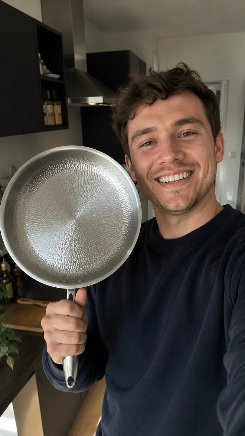 Customer photo review of TitanPur Pro Pfanne
