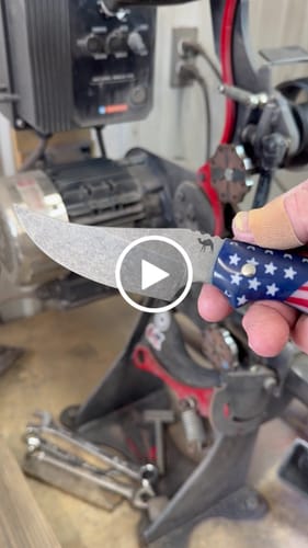 Customer video review of 2 X 72 Inch EdgeCore Ceramic Grinding Belts