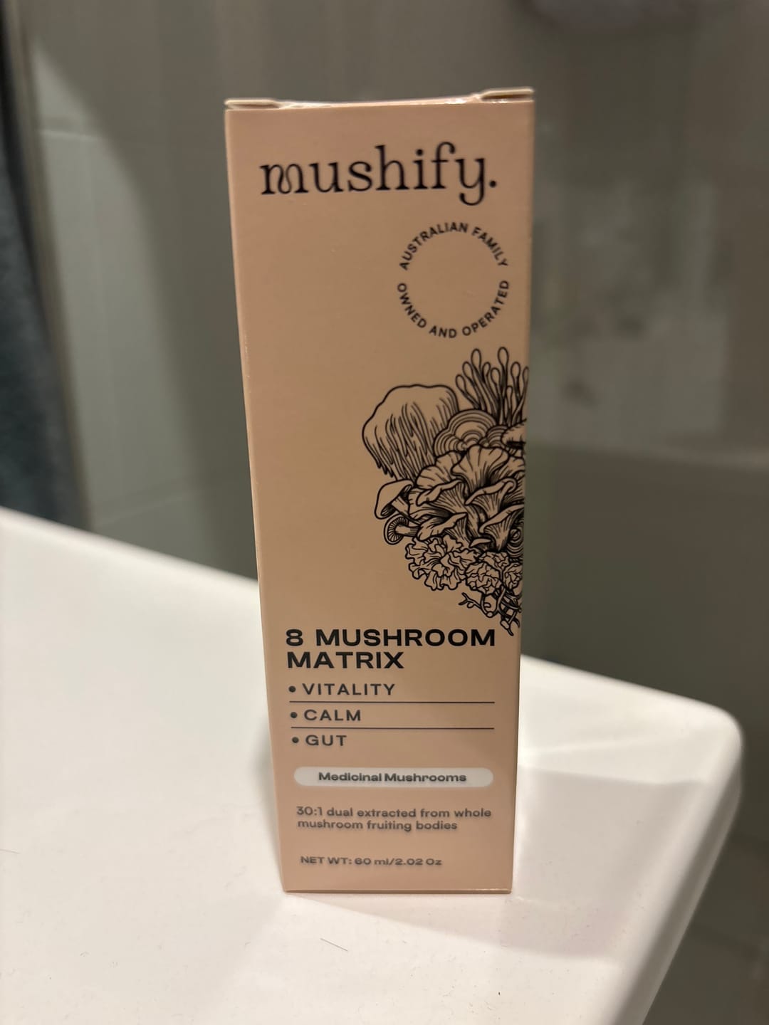 Customer photo review of 8-Mushroom Matrix - Vitality