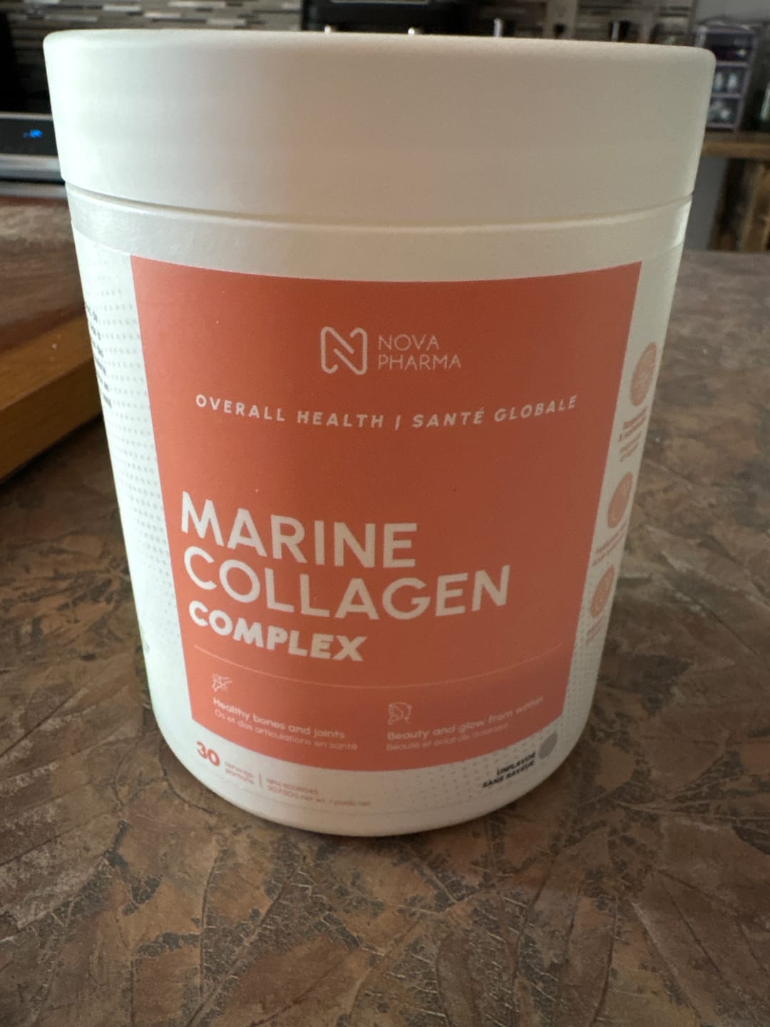 Customer photo review of Nova Pharma - Collagène Marin - 375g
