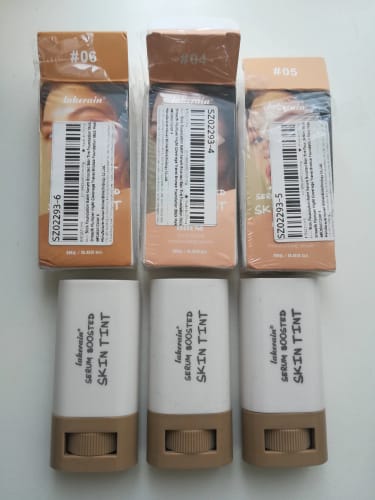 Customer photo review of Cove Balm Serum Boosted Skin Tint Balm