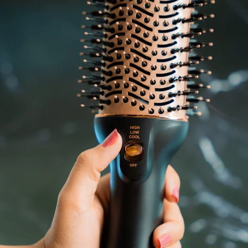 مراجعة بالصور من عميل لمنتج REBUNE Thermal Hair Brush 70W