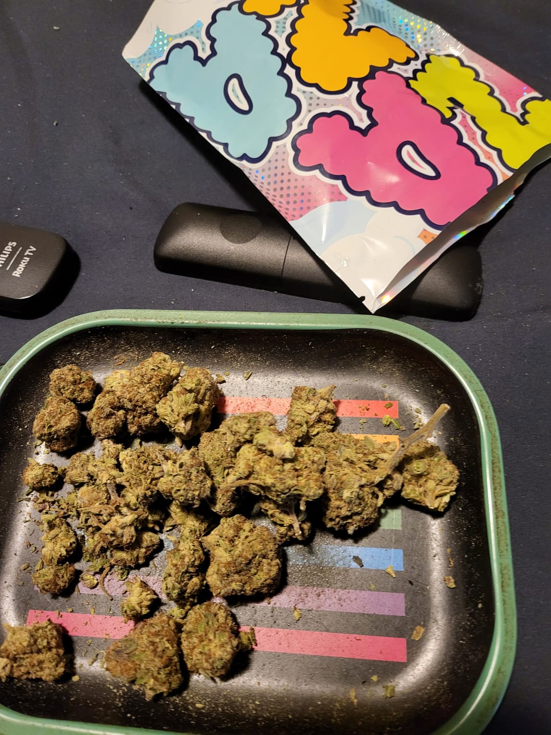 Customer photo review of Raspberry Kush - 28 Grams - Indica