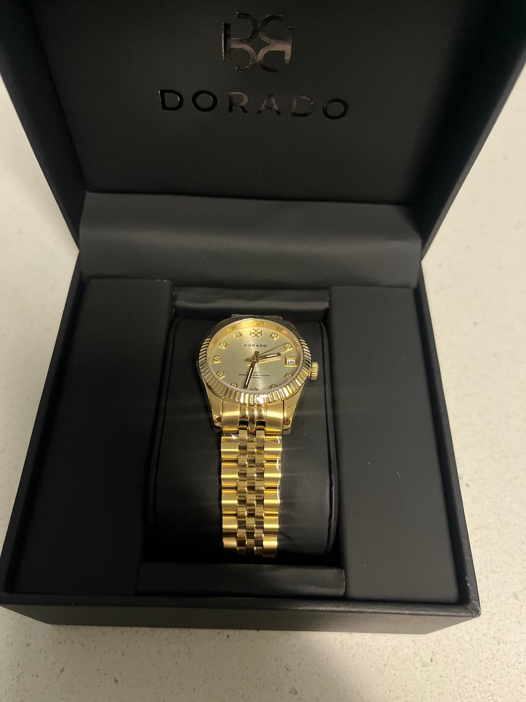 Customer photo review of DORADO Gold Timeless Watch - Gold