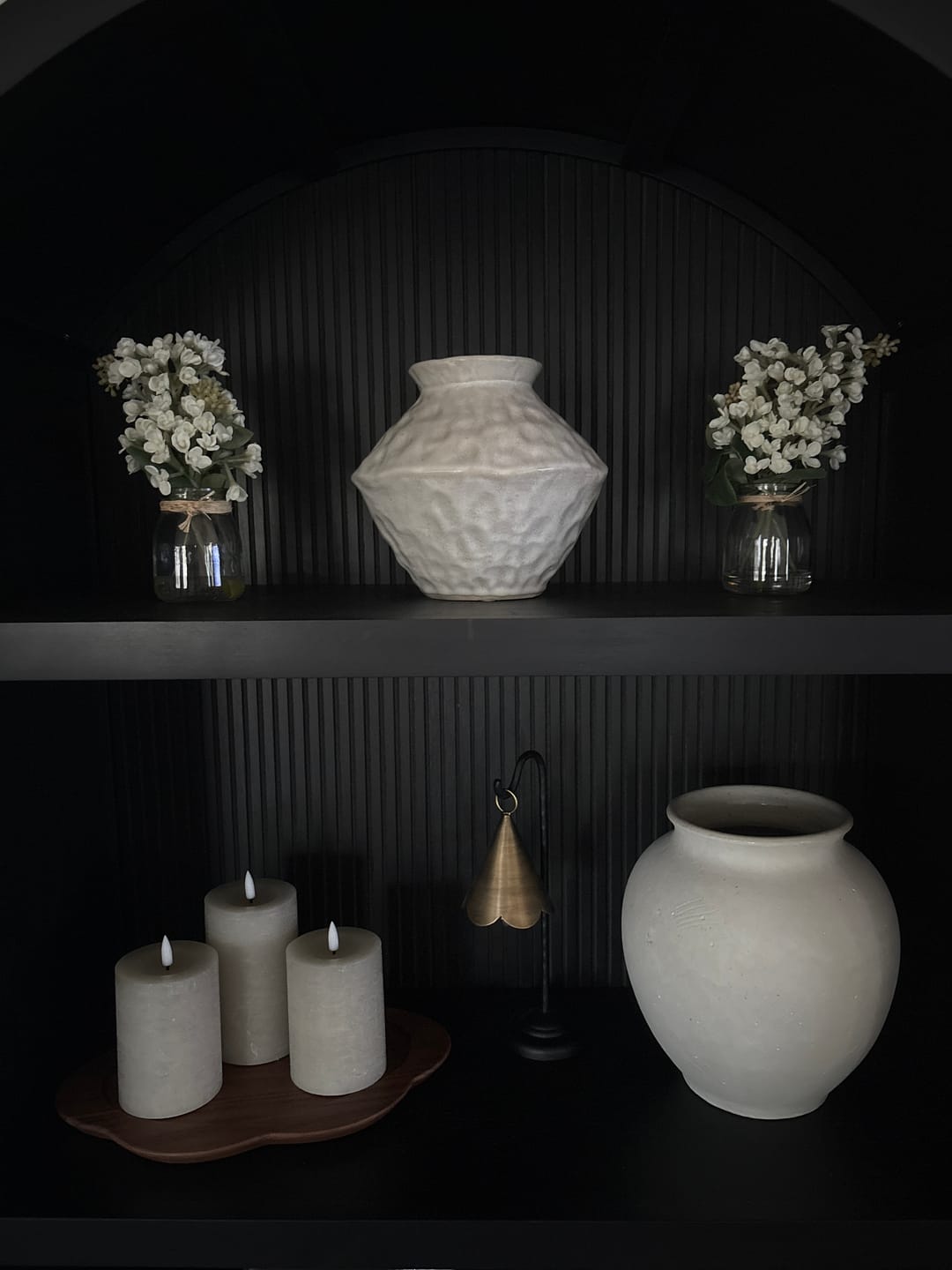 Customer photo review of Verona Ceramic Dimple Vase