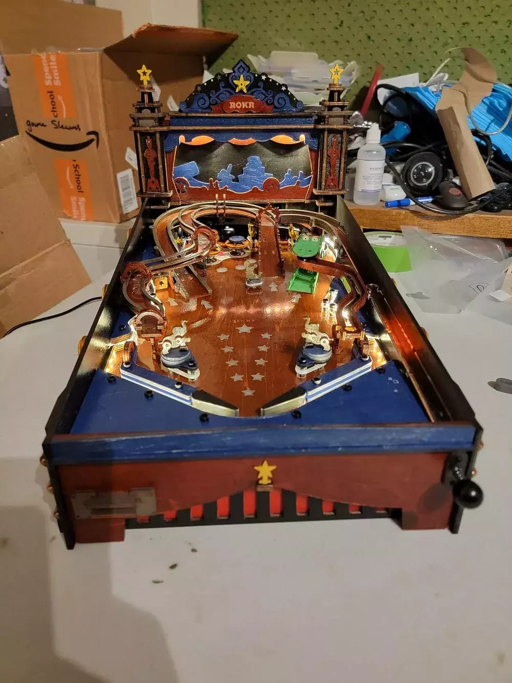 Customer photo review of 3D Puzzle - 3D Pinball