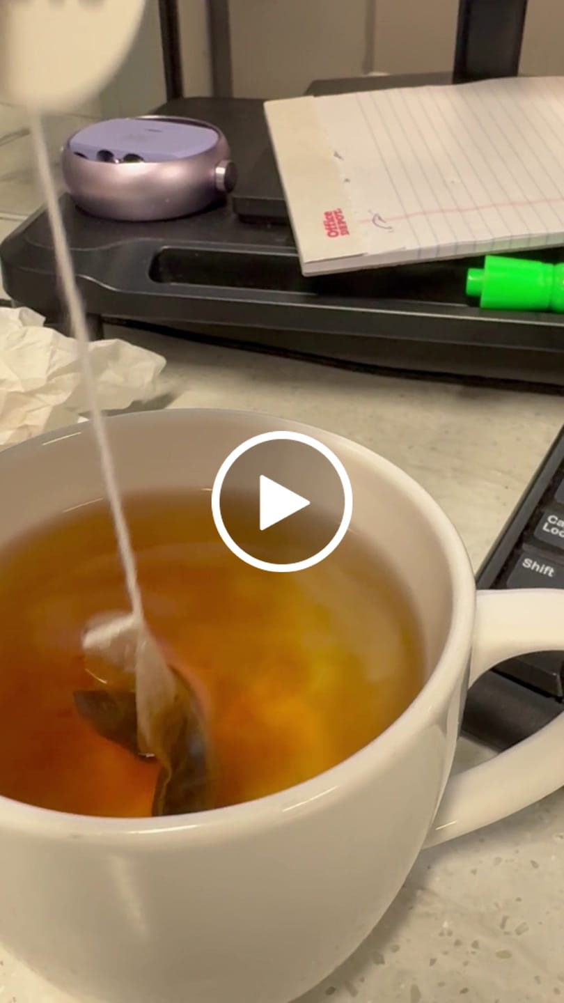 Customer video review of SACK’D Love Flavor – Smooth Berry Black Tea