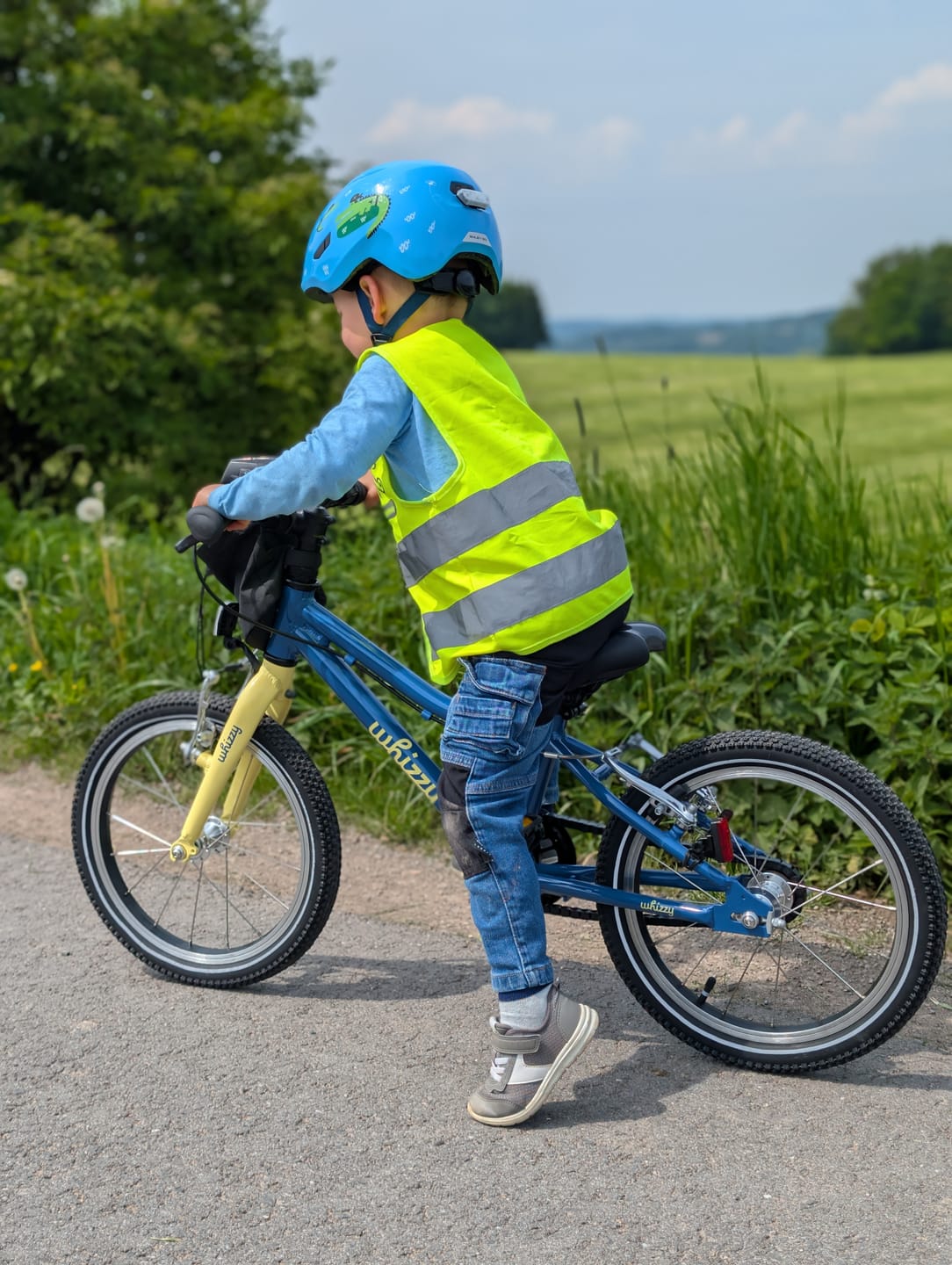Customer photo review of whizzy Kids | JuniorCruiser 16'' Fahrrad Leichtgewicht