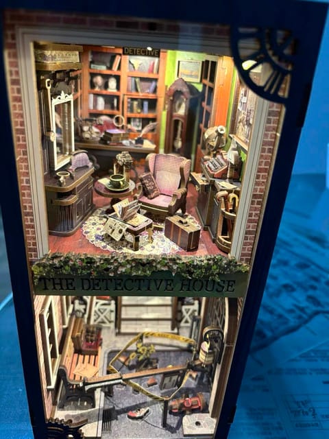 Customer photo review of DIY Book Nook Kit - Rose Detective Agency