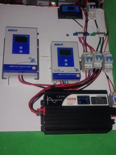 Customer photo review of Easun Power 60A MPPT Solar Charger Controller