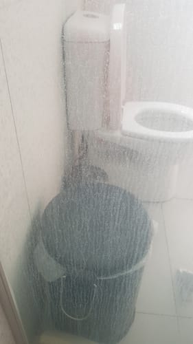 Customer photo review of GLASSGUARD® Glass Restoration Stain Remover Diamond Edition