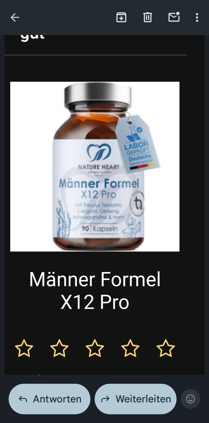 Customer photo review of Männer Formel X12 Pro