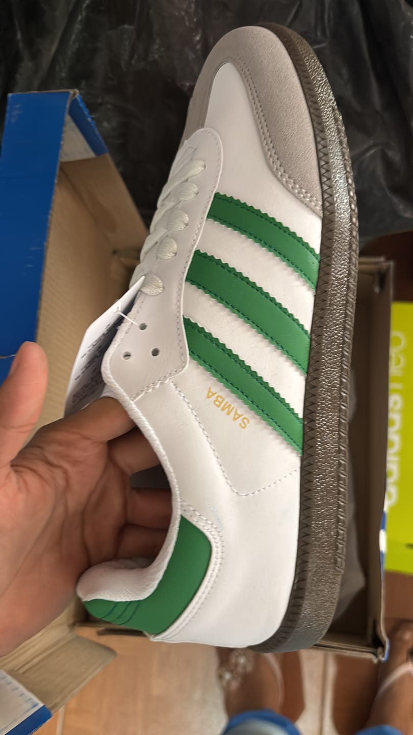 Customer photo review of Tenis Smb Og Blanco Verde