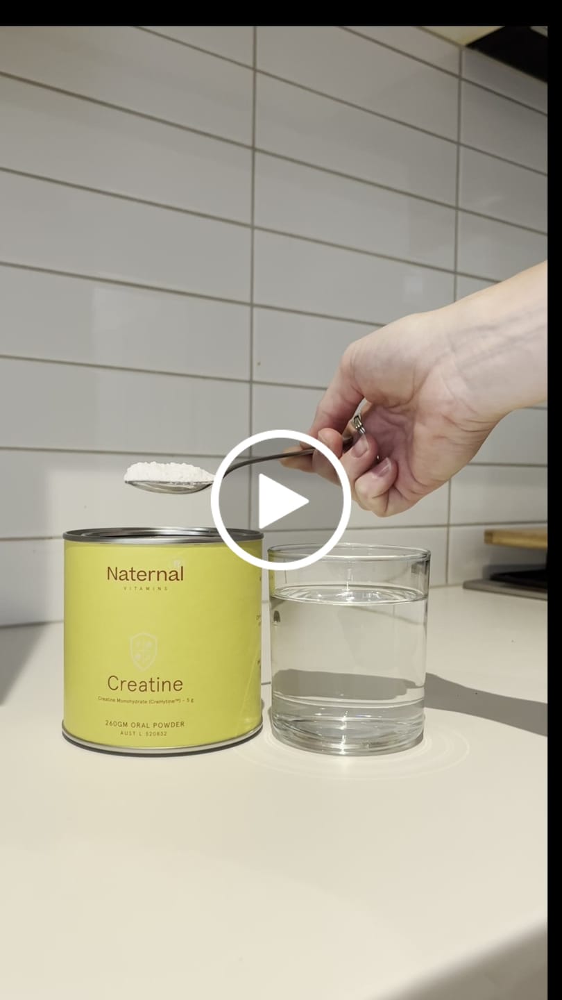 Customer video review of Creatine