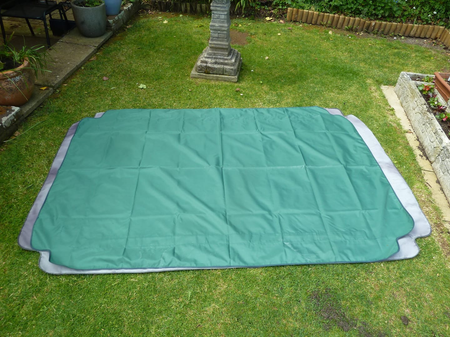 Customer photo review of Replacement Canopy for 3 Seater Hammock - Pendulum Garden Swing