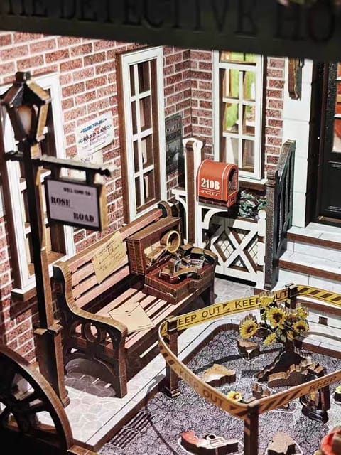 Customer photo review of DIY Book Nook Kit - Rose Detective Agency