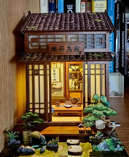 Customer photo review of Miniature House - Kirishima Tea Room