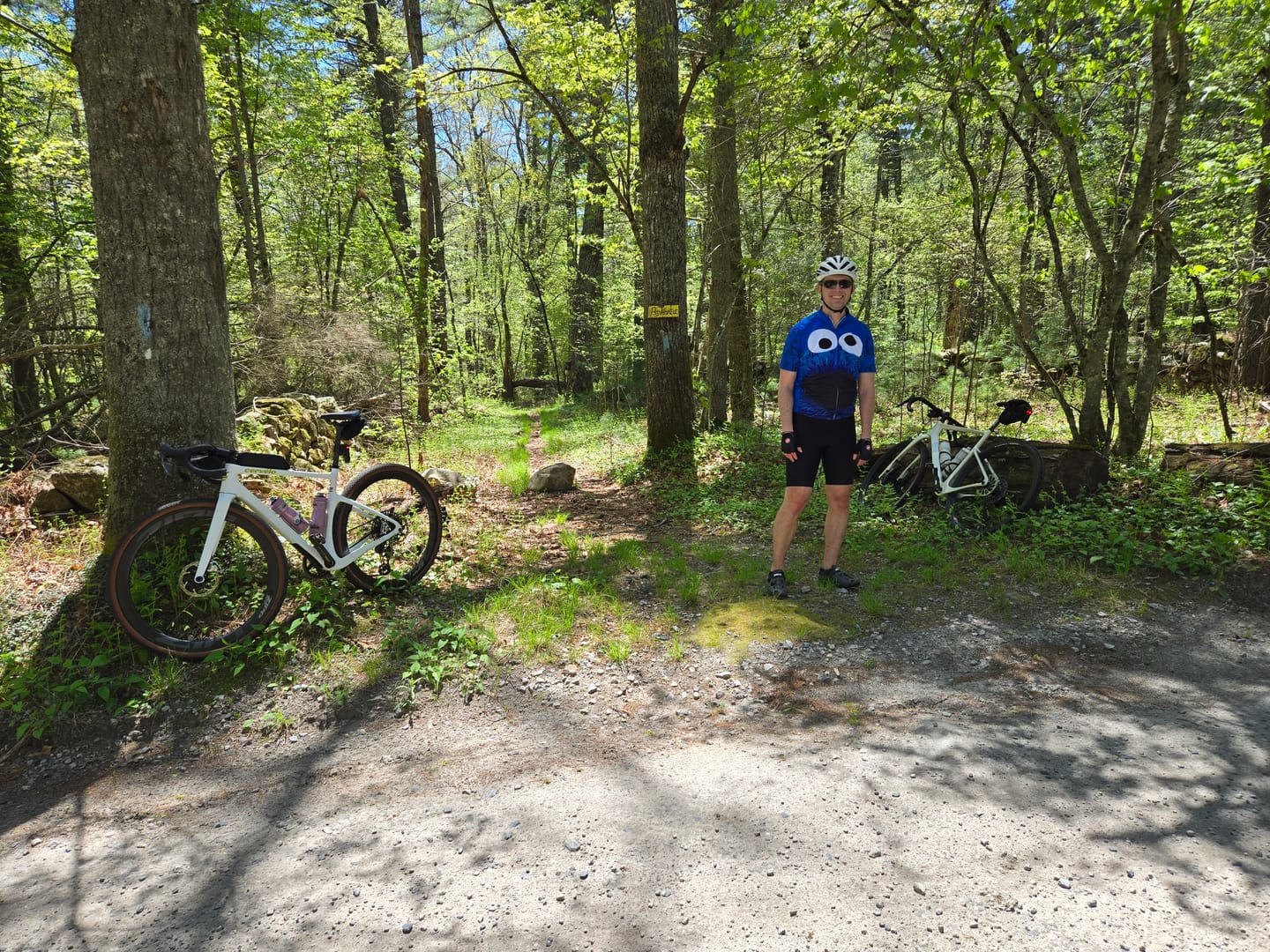 Customer photo review of Cookie Monster - Ride, Bike, Eat Cookie! Cycling Jersey
