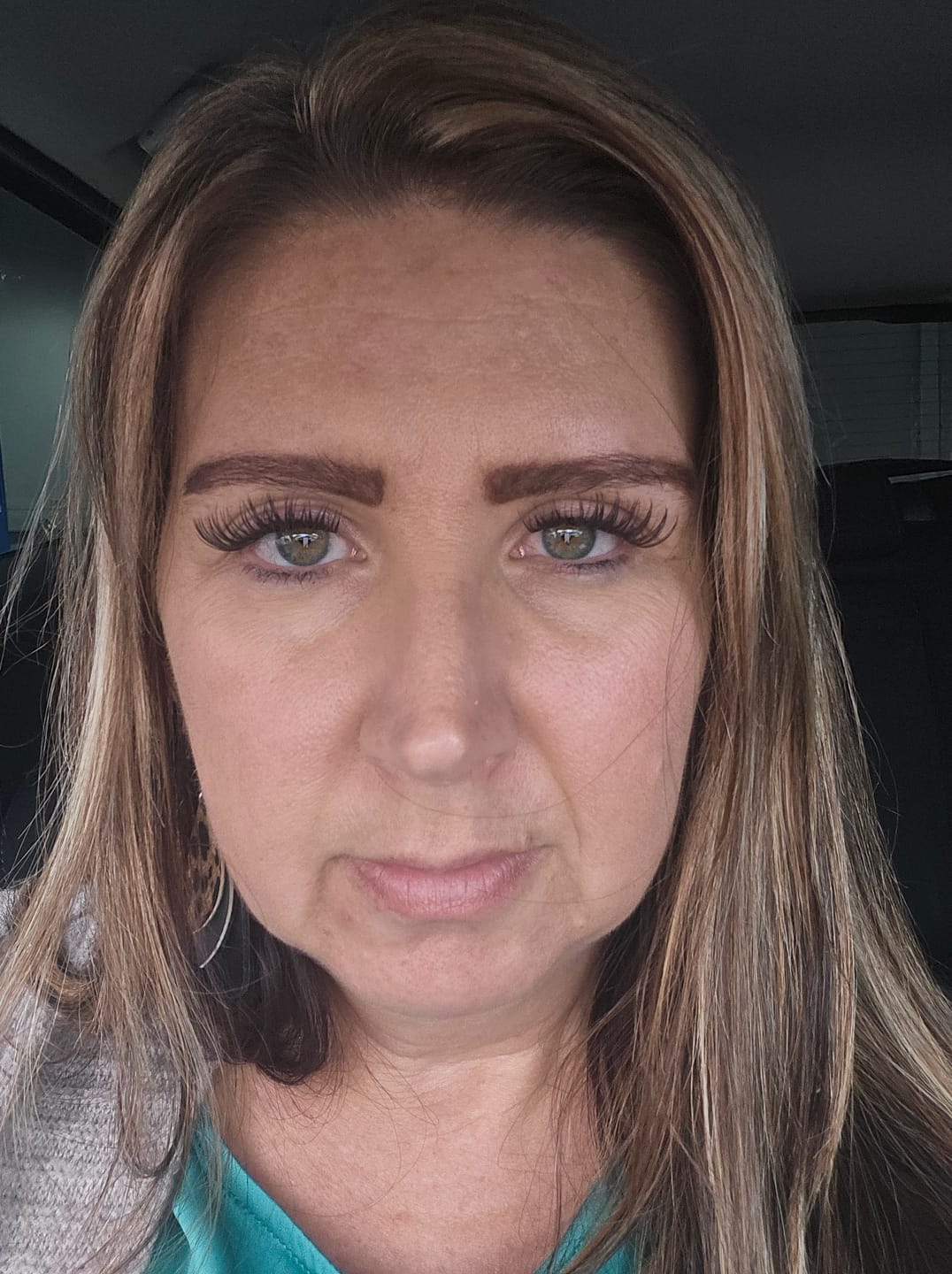 Customer photo review of Flora Brown Lash Kit