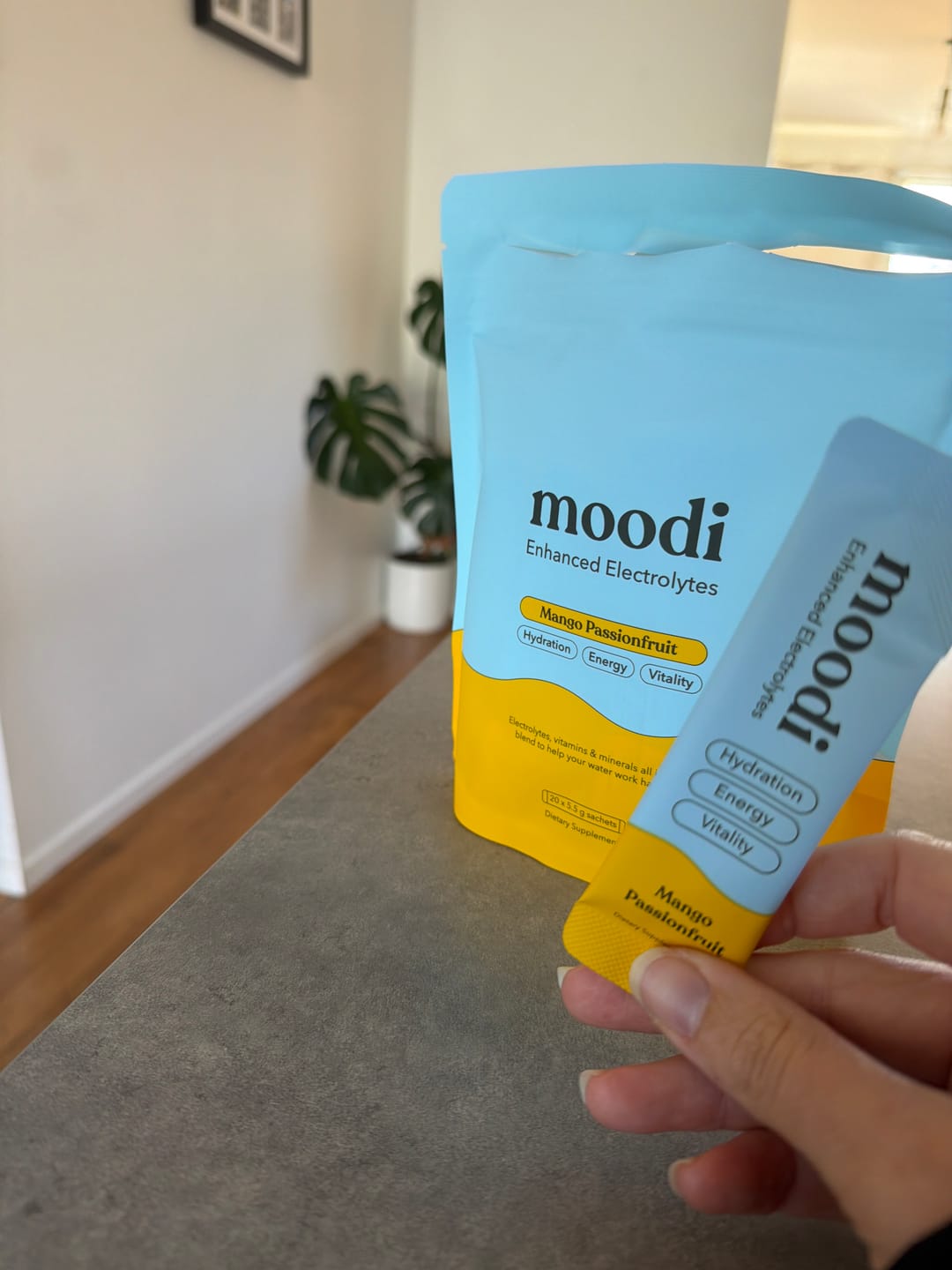 Customer photo review of Mango Passionfruit