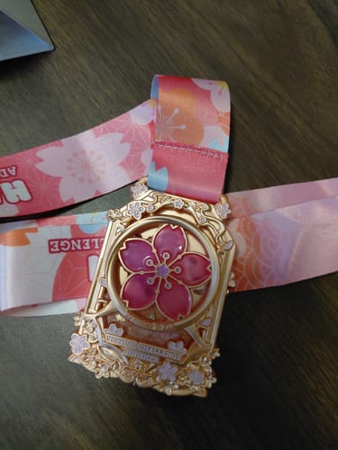 Customer photo review of Japan Sakura Virtual Challenge
