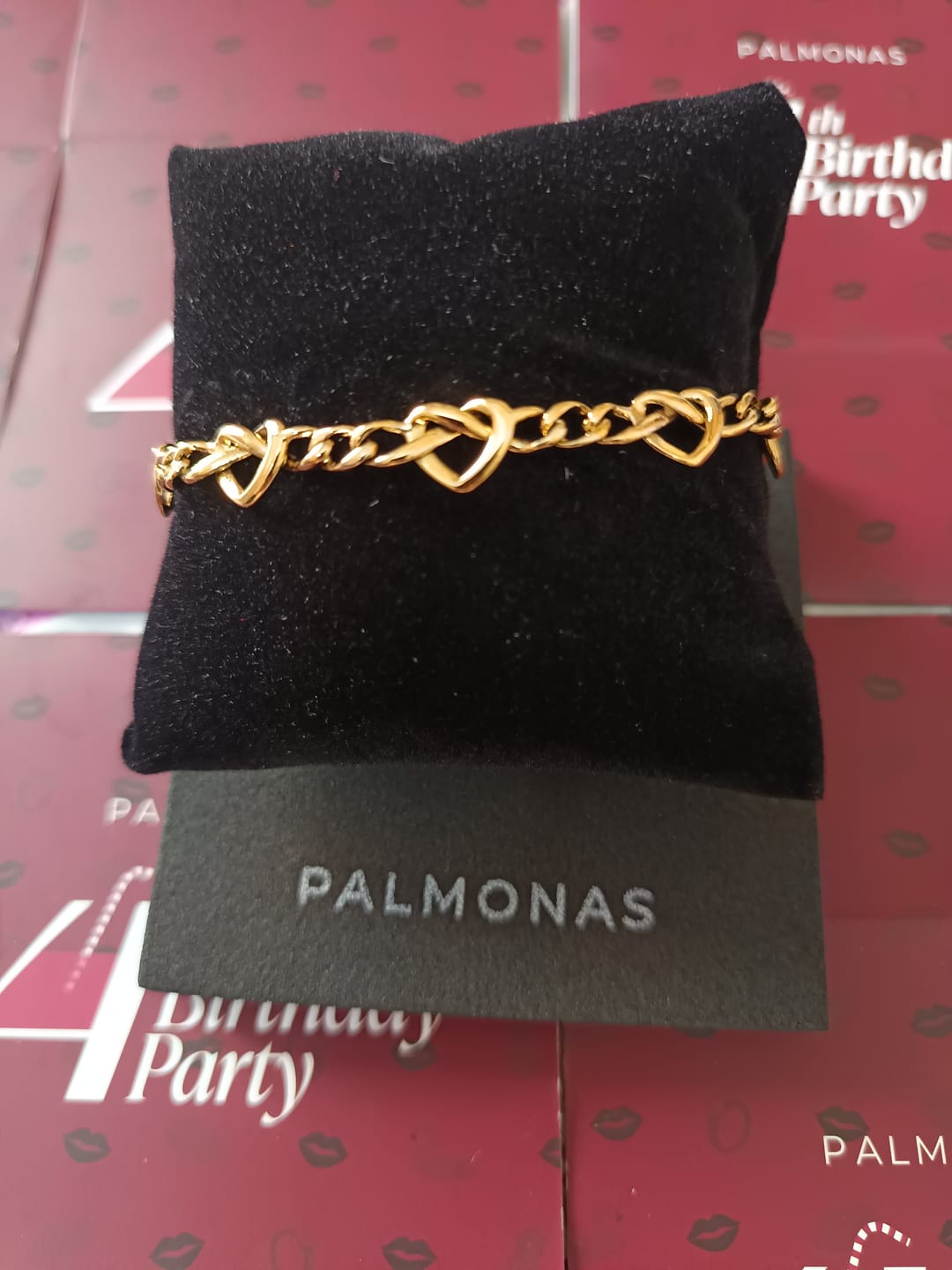 Customer photo review of Tied in Love Bracelet