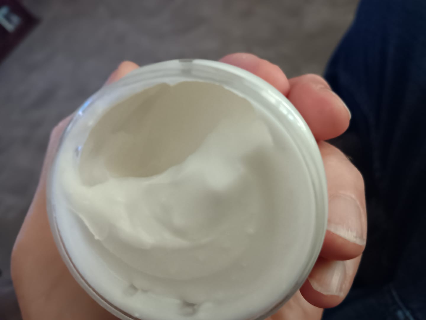 Customer photo review of Mama Bear Nerve Relief Lotion