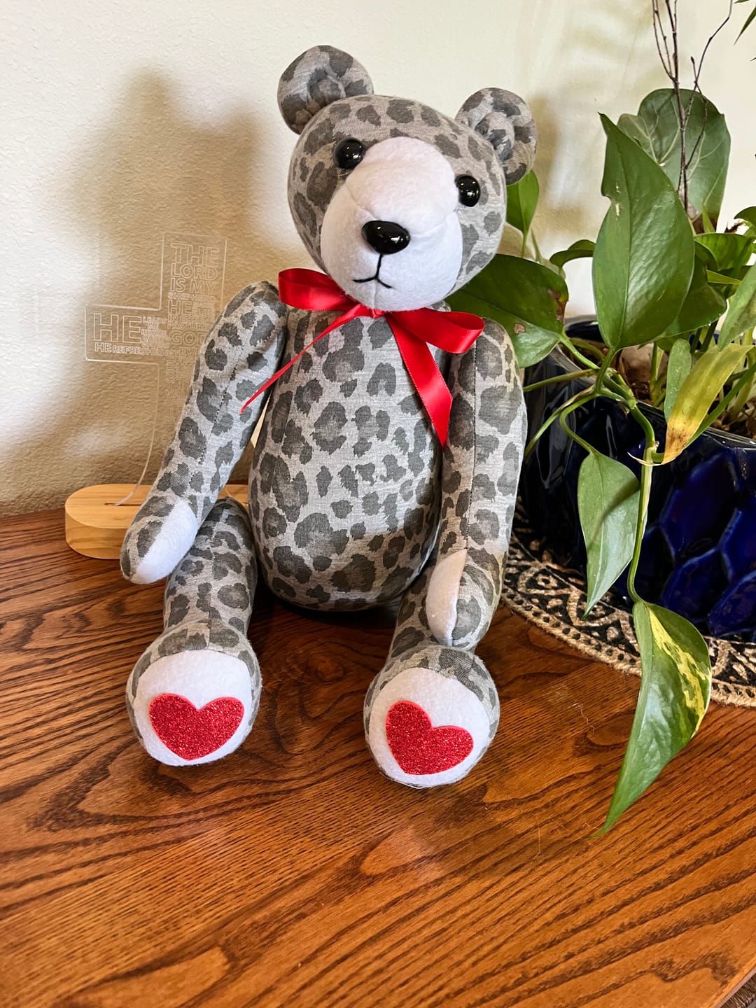 Customer photo review of Memory Bear FREE PATTERN