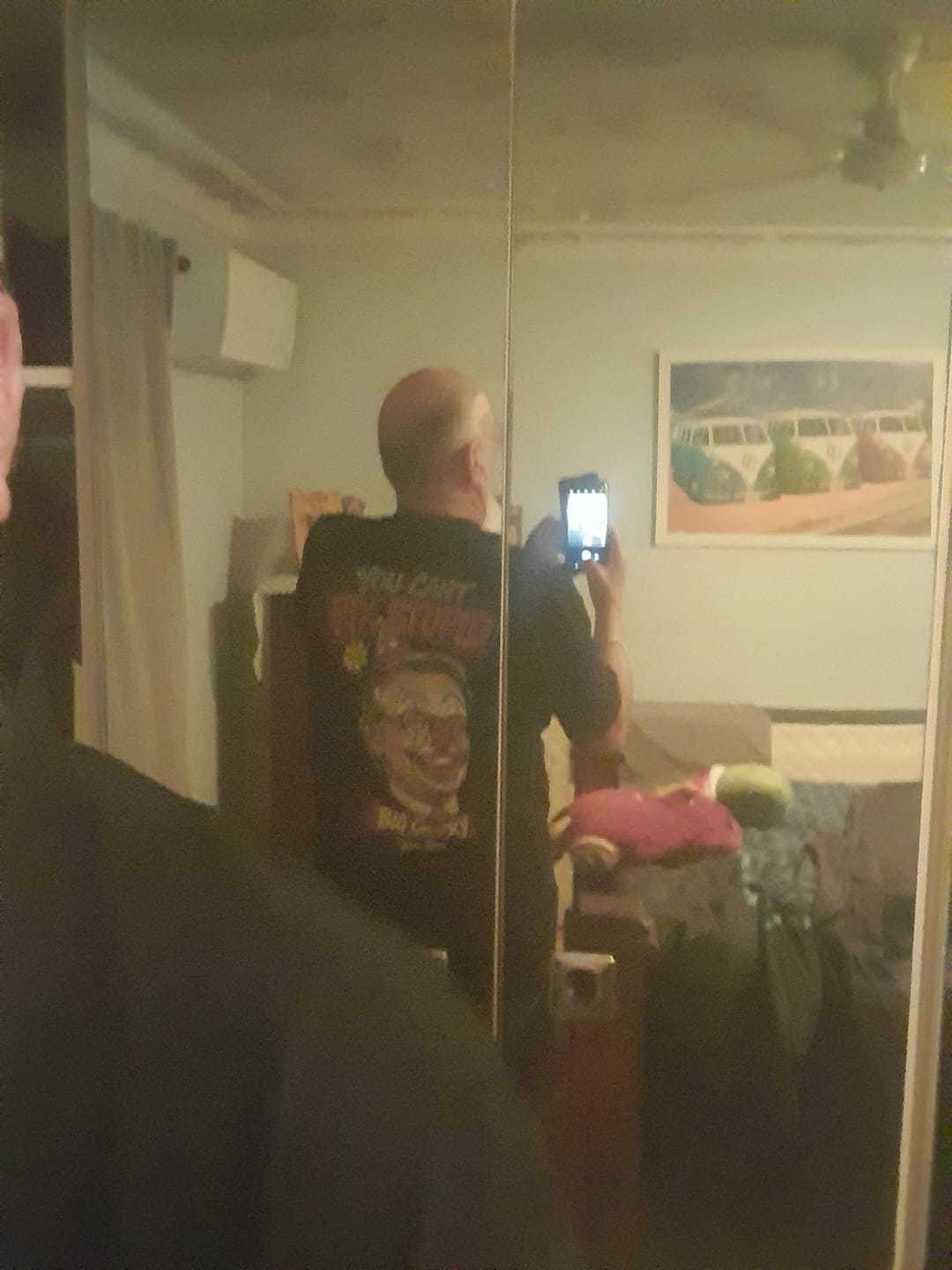 Customer photo review of Big Chocky: Clown Show Tee