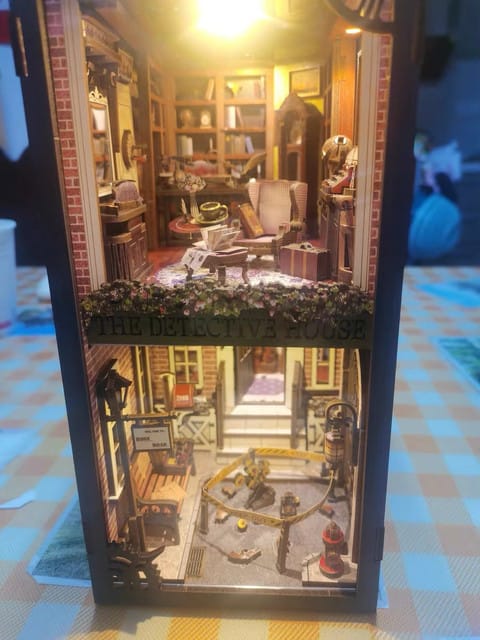 Customer photo review of DIY Book Nook Kit - Rose Detective Agency