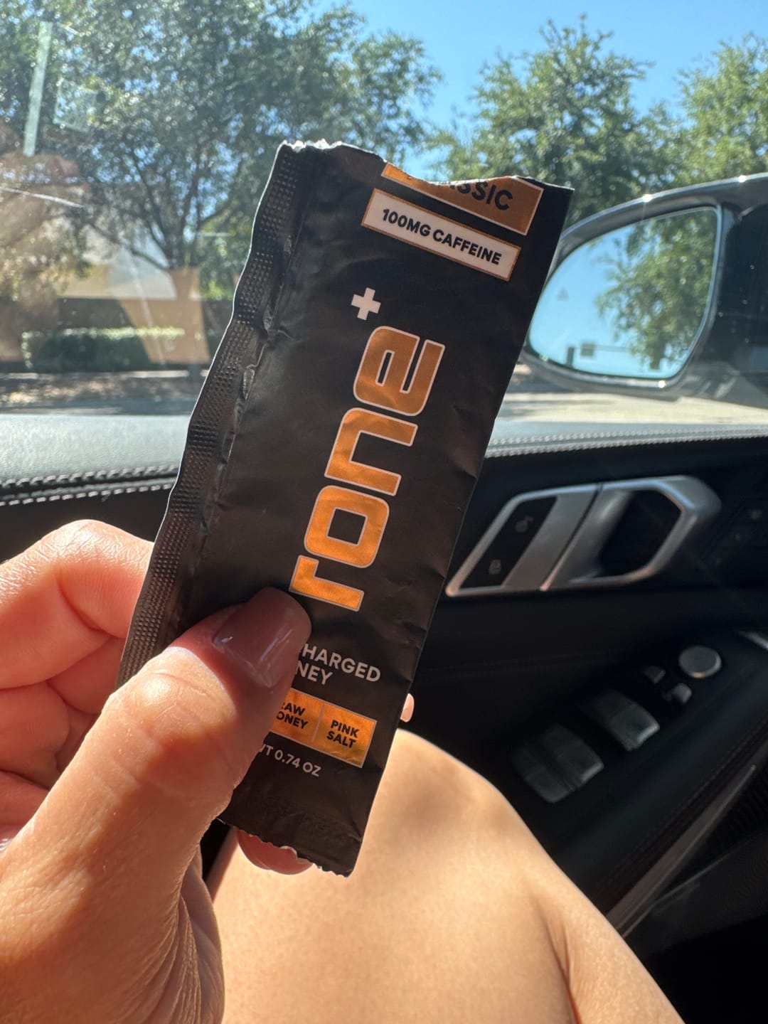 Customer photo review of 100mg Caffeine - Classic - SuperCharged Honey (20-Pack)