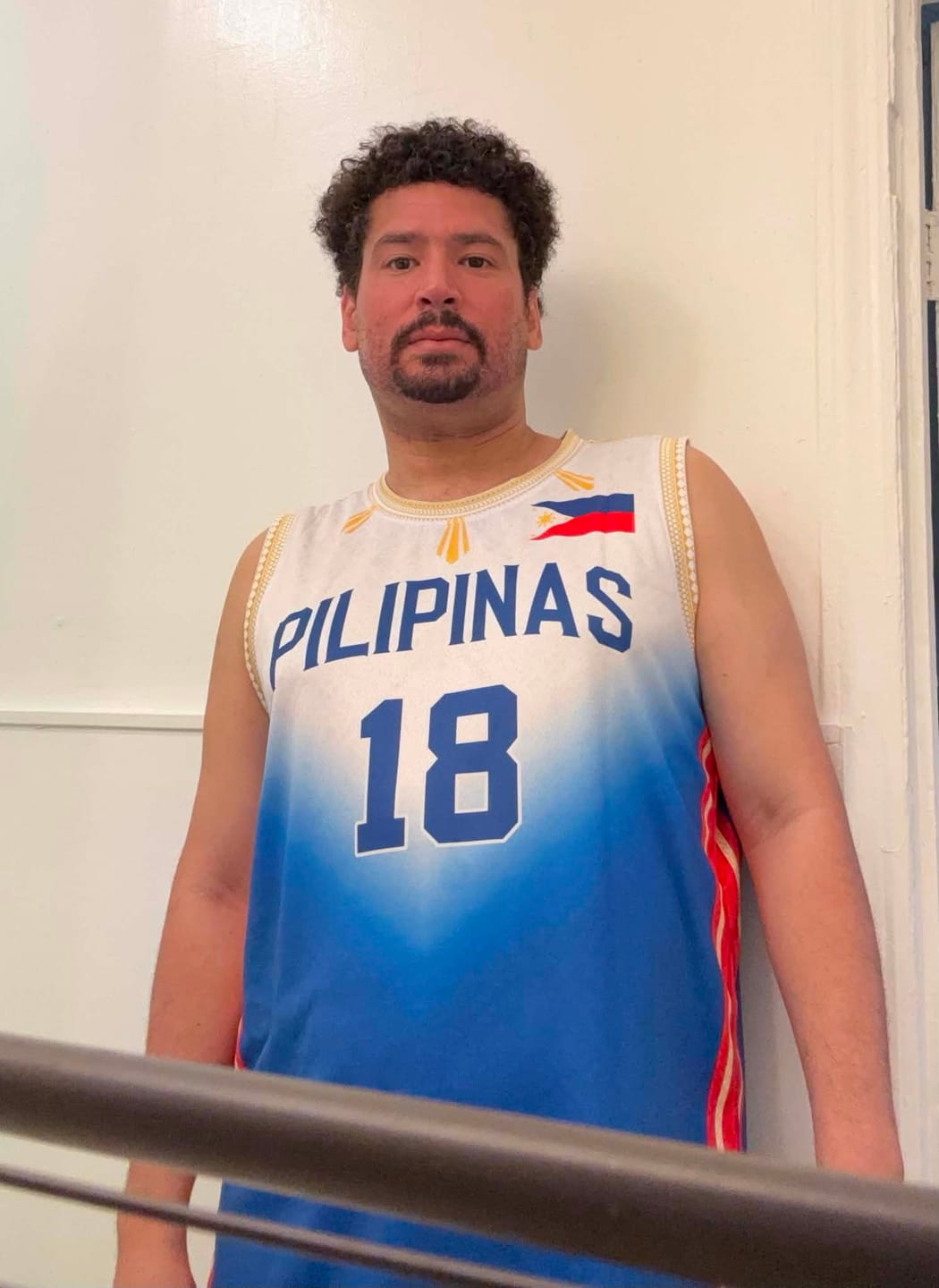 Customer photo review of Philippines 'Luzviminda' Custom Basketball Jersey