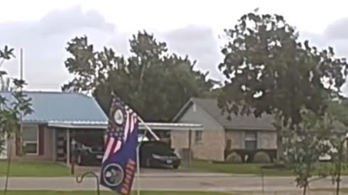 Customer photo review of USA Seabees Veteran Flag