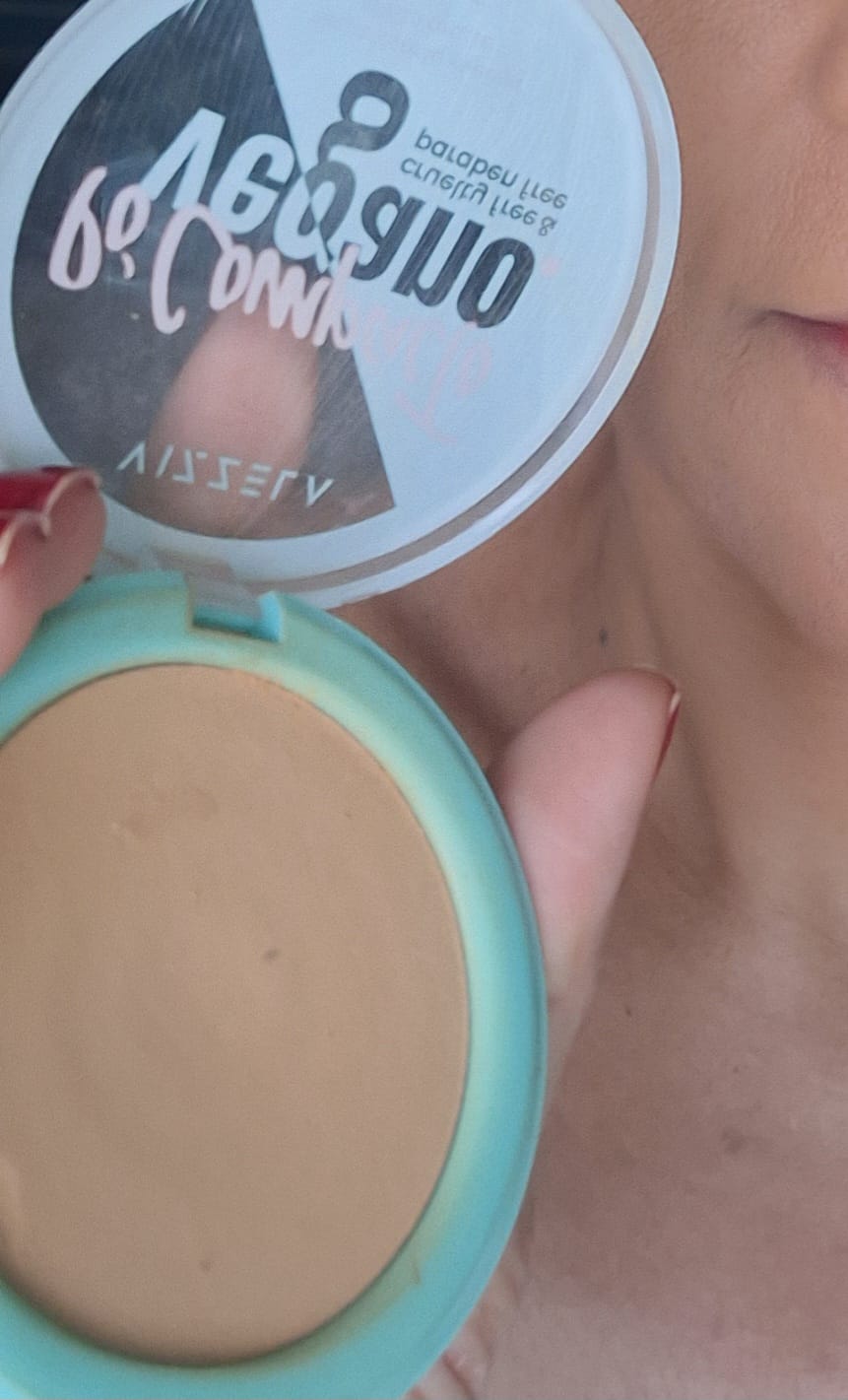 Customer photo review of Pó Compacto Vizzela