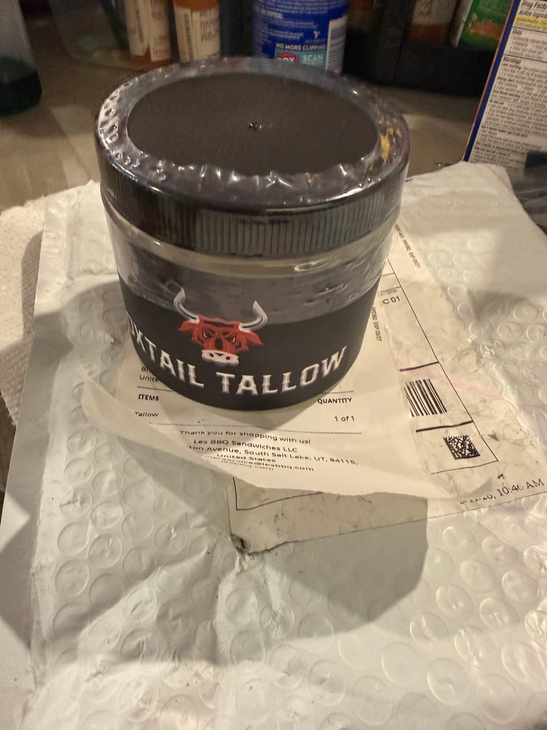 Customer photo review of Oxtail Tallow