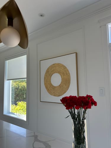 Customer review photo for Plaster Art Texture Painting #SG064