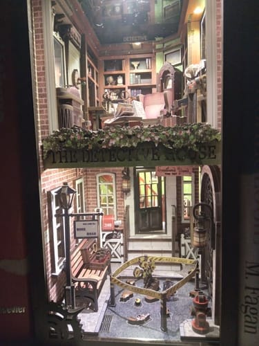 Customer photo review of DIY Book Nook Kit - Rose Detective Agency
