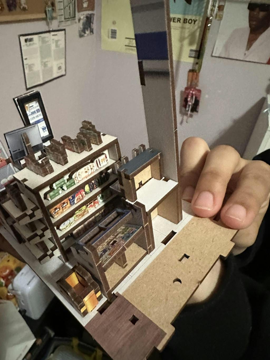 Customer photo review of Miniature House - Uncle Joe's Pizzeria